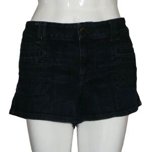 AMERICAN EAGLE Shorts, 16, Dark wash, Stitching, Zipper, Pockets, Stretch
